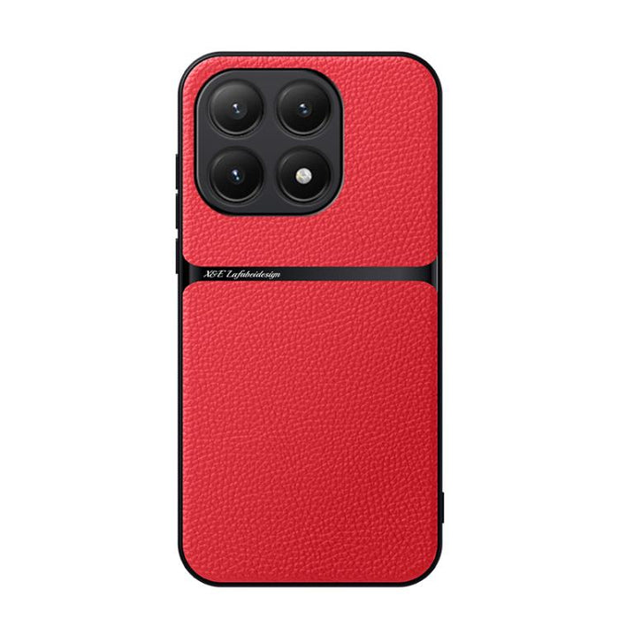 Funda para teléfono de piel de lichi con cobertura total magnética y resistente a los golpes, For Xiaomi 17 Pro Max, For Xiaomi 17 Pro, For Xiaomi 17, For Xiaomi 15T Pro 5G, For Xiaomi 15T 5G, For Xiaomi 15 Ultra, For Xiaomi Poco M7 Pro 5G             ...