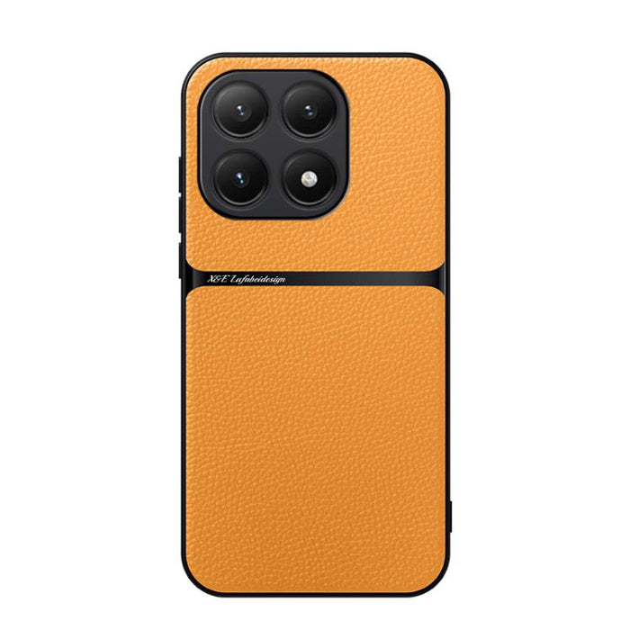 Funda para teléfono de piel de lichi con cobertura total magnética y resistente a los golpes, For Xiaomi 17 Pro Max, For Xiaomi 17 Pro, For Xiaomi 17, For Xiaomi 15T Pro 5G, For Xiaomi 15T 5G, For Xiaomi 15 Ultra, For Xiaomi Poco M7 Pro 5G             ...