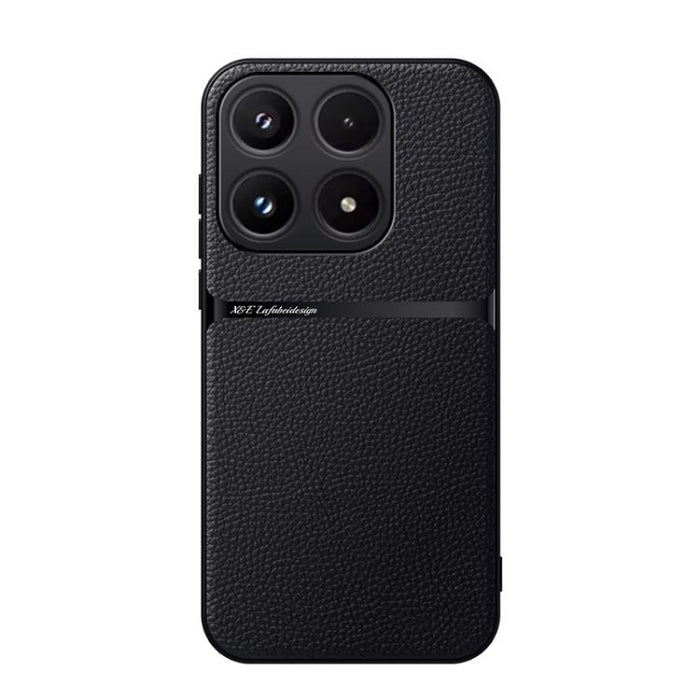Funda para teléfono de piel de lichi con cobertura total magnética y resistente a los golpes, For Xiaomi 17 Pro Max, For Xiaomi 17 Pro, For Xiaomi 17, For Xiaomi 15T Pro 5G, For Xiaomi 15T 5G, For Xiaomi 15 Ultra, For Xiaomi Poco M7 Pro 5G             ...