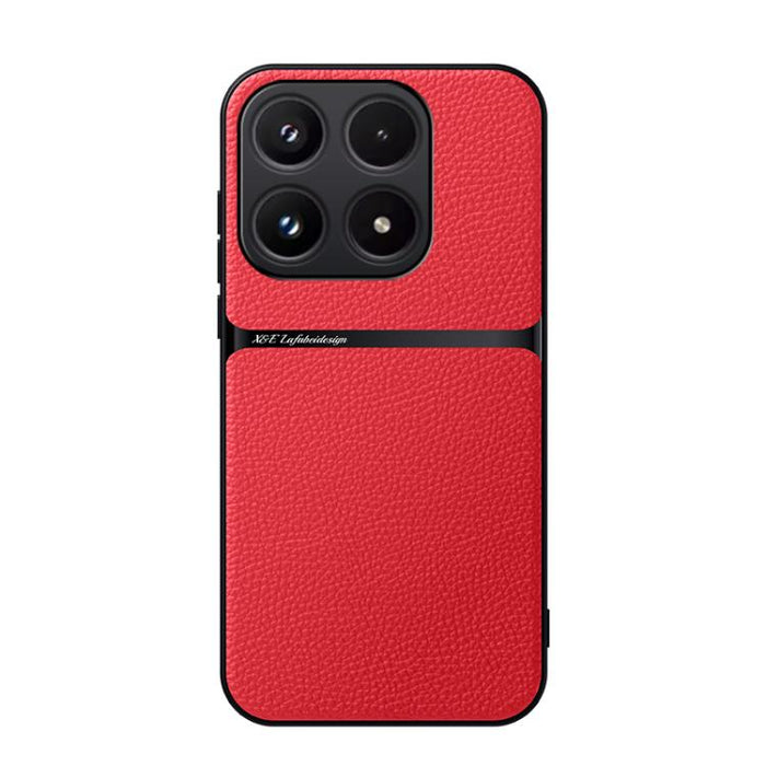 Funda para teléfono de piel de lichi con cobertura total magnética y resistente a los golpes, For Xiaomi 17 Pro Max, For Xiaomi 17 Pro, For Xiaomi 17, For Xiaomi 15T Pro 5G, For Xiaomi 15T 5G, For Xiaomi 15 Ultra, For Xiaomi Poco M7 Pro 5G             ...