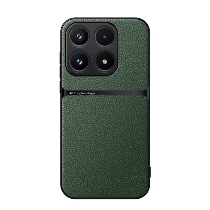 Funda para teléfono de piel de lichi con cobertura total magnética y resistente a los golpes, For Xiaomi 17 Pro Max, For Xiaomi 17 Pro, For Xiaomi 17, For Xiaomi 15T Pro 5G, For Xiaomi 15T 5G, For Xiaomi 15 Ultra, For Xiaomi Poco M7 Pro 5G             ...