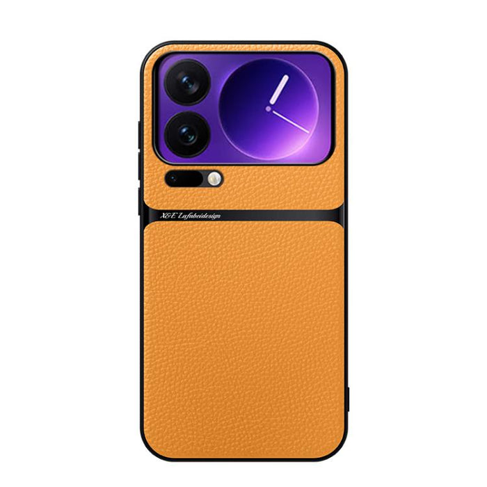 Funda para teléfono de piel de lichi con cobertura total magnética y resistente a los golpes, For Xiaomi 17 Pro Max, For Xiaomi 17 Pro, For Xiaomi 17, For Xiaomi 15T Pro 5G, For Xiaomi 15T 5G, For Xiaomi 15 Ultra, For Xiaomi Poco M7 Pro 5G             ...