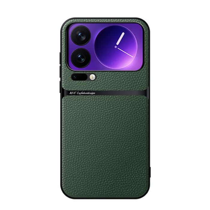 Funda para teléfono de piel de lichi con cobertura total magnética y resistente a los golpes, For Xiaomi 17 Pro Max, For Xiaomi 17 Pro, For Xiaomi 17, For Xiaomi 15T Pro 5G, For Xiaomi 15T 5G, For Xiaomi 15 Ultra, For Xiaomi Poco M7 Pro 5G             ...