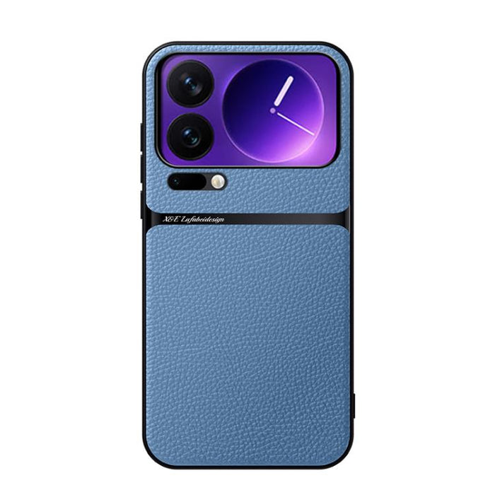 Funda para teléfono de piel de lichi con cobertura total magnética y resistente a los golpes, For Xiaomi 17 Pro Max, For Xiaomi 17 Pro, For Xiaomi 17, For Xiaomi 15T Pro 5G, For Xiaomi 15T 5G, For Xiaomi 15 Ultra, For Xiaomi Poco M7 Pro 5G             ...