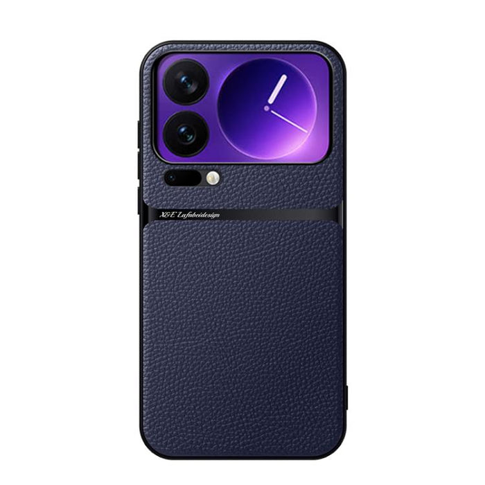 Funda para teléfono de piel de lichi con cobertura total magnética y resistente a los golpes, For Xiaomi 17 Pro Max, For Xiaomi 17 Pro, For Xiaomi 17, For Xiaomi 15T Pro 5G, For Xiaomi 15T 5G, For Xiaomi 15 Ultra, For Xiaomi Poco M7 Pro 5G             ...