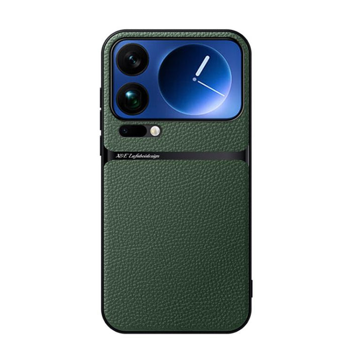 Funda para teléfono de piel de lichi con cobertura total magnética y resistente a los golpes, For Xiaomi 17 Pro Max, For Xiaomi 17 Pro, For Xiaomi 17, For Xiaomi 15T Pro 5G, For Xiaomi 15T 5G, For Xiaomi 15 Ultra, For Xiaomi Poco M7 Pro 5G             ...