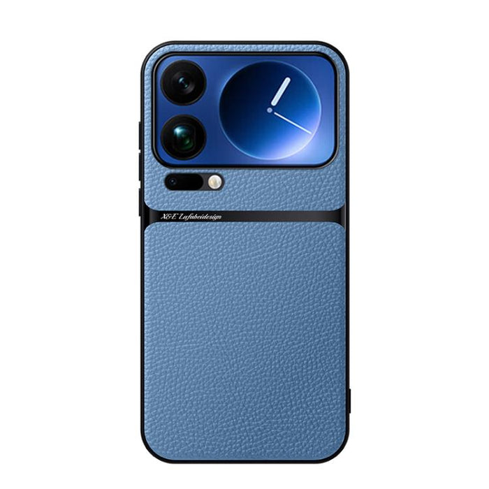 Funda para teléfono de piel de lichi con cobertura total magnética y resistente a los golpes, For Xiaomi 17 Pro Max, For Xiaomi 17 Pro, For Xiaomi 17, For Xiaomi 15T Pro 5G, For Xiaomi 15T 5G, For Xiaomi 15 Ultra, For Xiaomi Poco M7 Pro 5G             ...