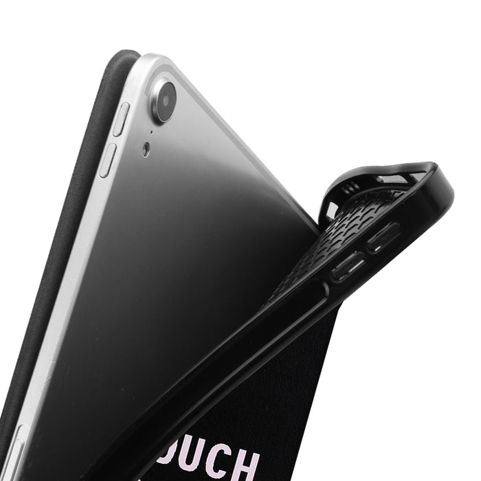 Para iPad Air 2020 10.8 TPU Funda de cuero con tapa horizontal con dibujo de color con tres soportes plegables y función de reposo / activación