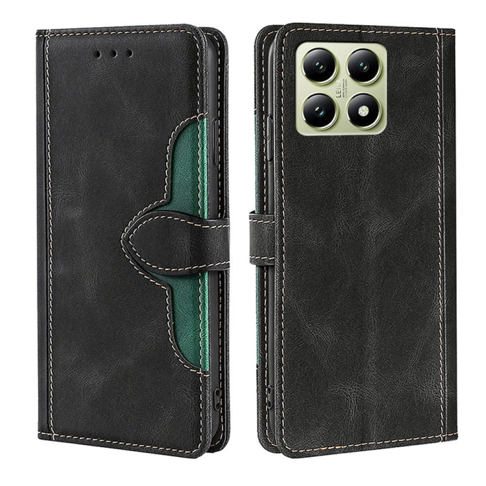 Funda de cuero para teléfono con hebilla magnética y tacto agradable, For Xiaomi 17 Ultra, For Xiaomi 17 Pro, For Xiaomi 17, For Xiaomi Civi 5 Pro 5G, For Xiaomi 15 Ultra, For Xiaomi 14T Pro 5G, For Xiaomi 14T 5G