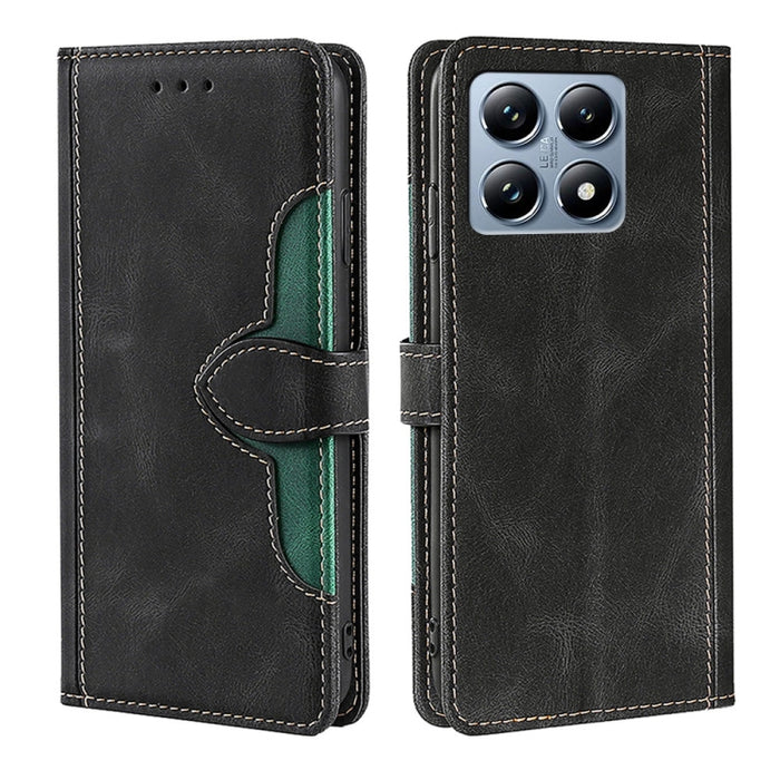 Funda de cuero para teléfono con hebilla magnética y tacto agradable, For Xiaomi 17 Ultra, For Xiaomi 17 Pro, For Xiaomi 17, For Xiaomi Civi 5 Pro 5G, For Xiaomi 15 Ultra, For Xiaomi 14T Pro 5G, For Xiaomi 14T 5G