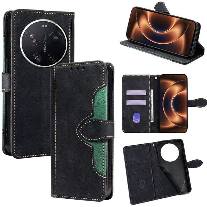 Funda de cuero para teléfono con hebilla magnética y tacto agradable, For Xiaomi 17 Ultra, For Xiaomi 17 Pro, For Xiaomi 17, For Xiaomi Civi 5 Pro 5G, For Xiaomi 15 Ultra, For Xiaomi 14T Pro 5G, For Xiaomi 14T 5G