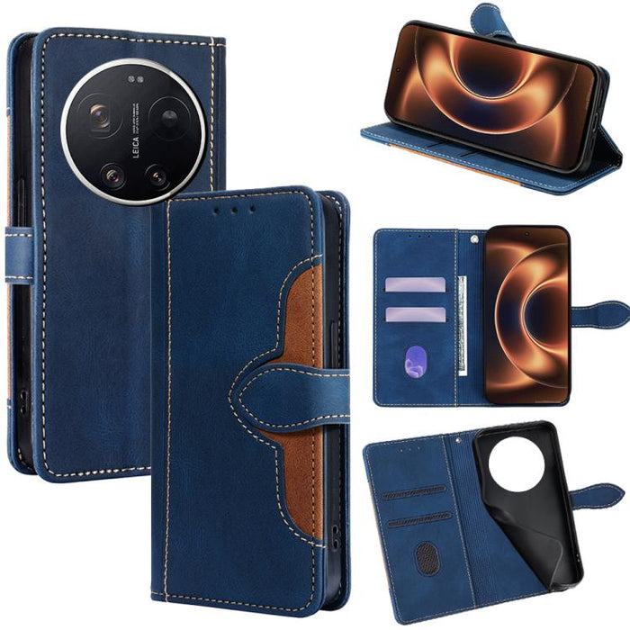 Funda de cuero para teléfono con hebilla magnética y tacto agradable, For Xiaomi 17 Ultra, For Xiaomi 17 Pro, For Xiaomi 17, For Xiaomi Civi 5 Pro 5G, For Xiaomi 15 Ultra, For Xiaomi 14T Pro 5G, For Xiaomi 14T 5G