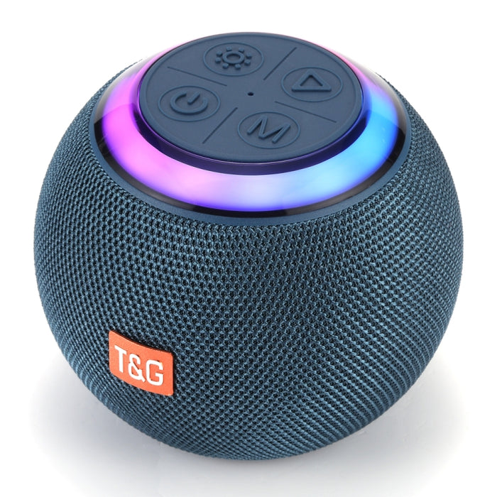 Minialtavoz portátil inalámbrico Bluetooth para exteriores T&G TG683 con luz LED ambiental, TG683