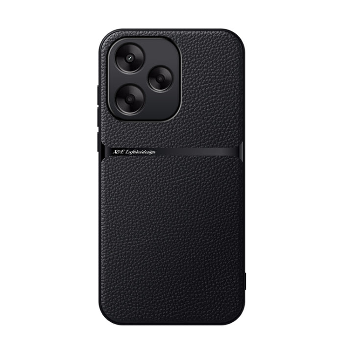 Funda para teléfono de piel de lichi con cobertura total magnética y resistente a los golpes, For Redmi 14C 4G, For Redmi K70 Ultra, For Redmi 13 4G / Xiaomi Poco M6 4G, For Redmi Turbo 3 / Xiaomi Poco F6, For Redmi K70 / Xiaomi Poco F6 Pro            ...
