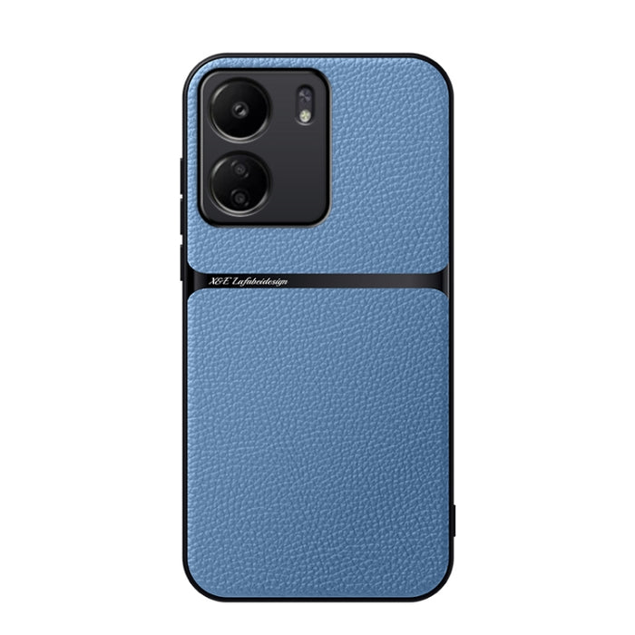 Funda para teléfono de piel de lichi con cobertura total magnética y resistente a los golpes, For Redmi 14C 4G, For Redmi K70 Ultra, For Redmi 13 4G / Xiaomi Poco M6 4G, For Redmi Turbo 3 / Xiaomi Poco F6, For Redmi K70 / Xiaomi Poco F6 Pro            ...