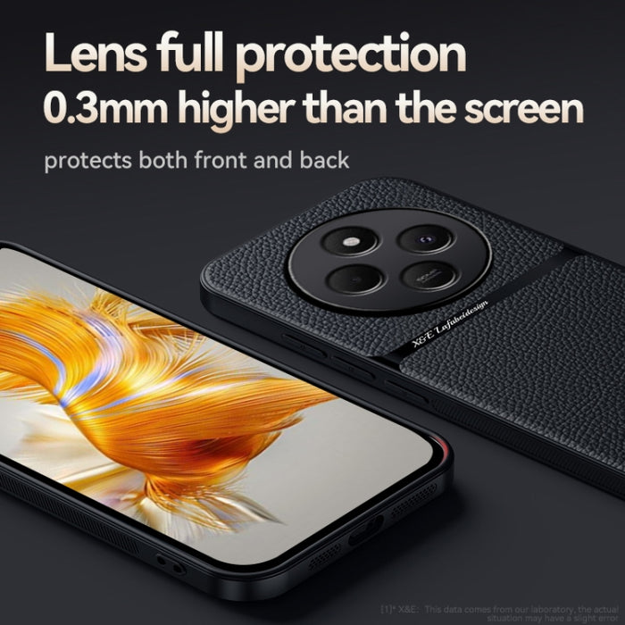 Funda para teléfono de piel de lichi con cobertura total magnética y resistente a los golpes, For Redmi 14C 4G, For Redmi K70 Ultra, For Redmi 13 4G / Xiaomi Poco M6 4G, For Redmi Turbo 3 / Xiaomi Poco F6, For Redmi K70 / Xiaomi Poco F6 Pro            ...