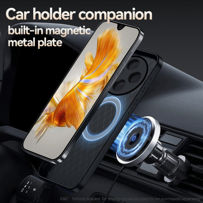 Funda para teléfono de piel de lichi con cobertura total magnética y resistente a los golpes, For Redmi 14C 4G, For Redmi K70 Ultra, For Redmi 13 4G / Xiaomi Poco M6 4G, For Redmi Turbo 3 / Xiaomi Poco F6, For Redmi K70 / Xiaomi Poco F6 Pro            ...