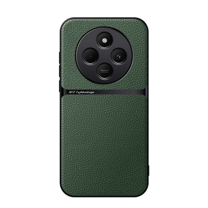 Funda para teléfono de piel de lichi con cobertura total magnética y resistente a los golpes, For Redmi 14C 4G, For Redmi K70 Ultra, For Redmi 13 4G / Xiaomi Poco M6 4G, For Redmi Turbo 3 / Xiaomi Poco F6, For Redmi K70 / Xiaomi Poco F6 Pro            ...