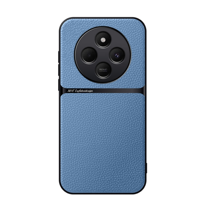 Funda para teléfono de piel de lichi con cobertura total magnética y resistente a los golpes, For Redmi 14C 4G, For Redmi K70 Ultra, For Redmi 13 4G / Xiaomi Poco M6 4G, For Redmi Turbo 3 / Xiaomi Poco F6, For Redmi K70 / Xiaomi Poco F6 Pro            ...