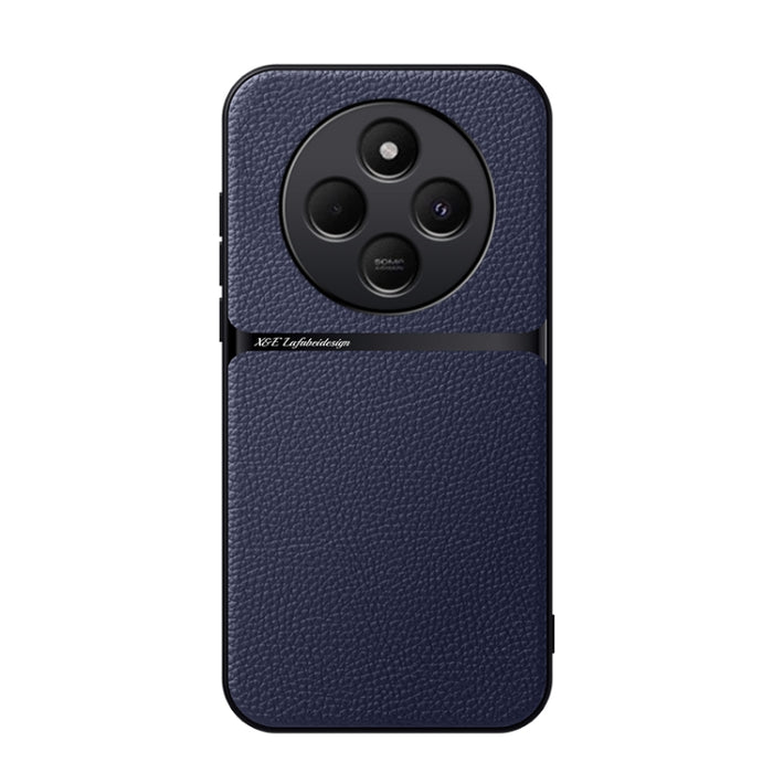Funda para teléfono de piel de lichi con cobertura total magnética y resistente a los golpes, For Redmi 14C 4G, For Redmi K70 Ultra, For Redmi 13 4G / Xiaomi Poco M6 4G, For Redmi Turbo 3 / Xiaomi Poco F6, For Redmi K70 / Xiaomi Poco F6 Pro            ...