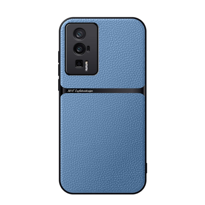 Funda para teléfono de piel de lichi con cobertura total magnética y resistente a los golpes, For Redmi Note 12 5G Global, For Redmi K60 / K60 Pro, For Redmi K60E, For Redmi Note 12 Pro Speed, For Redmi Note 11 Pro 5G / Note 11 Pro+ 5G                 ...