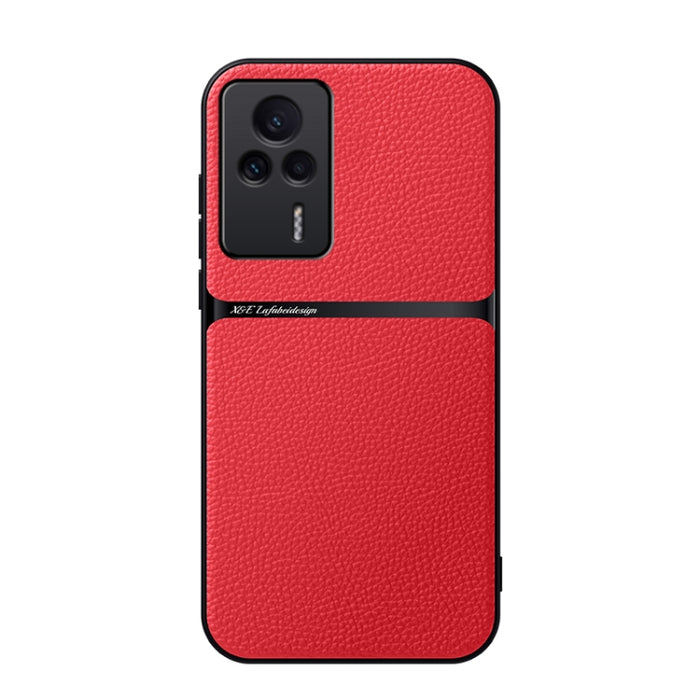 Funda para teléfono de piel de lichi con cobertura total magnética y resistente a los golpes, For Redmi Note 12 5G Global, For Redmi K60 / K60 Pro, For Redmi K60E, For Redmi Note 12 Pro Speed, For Redmi Note 11 Pro 5G / Note 11 Pro+ 5G                 ...