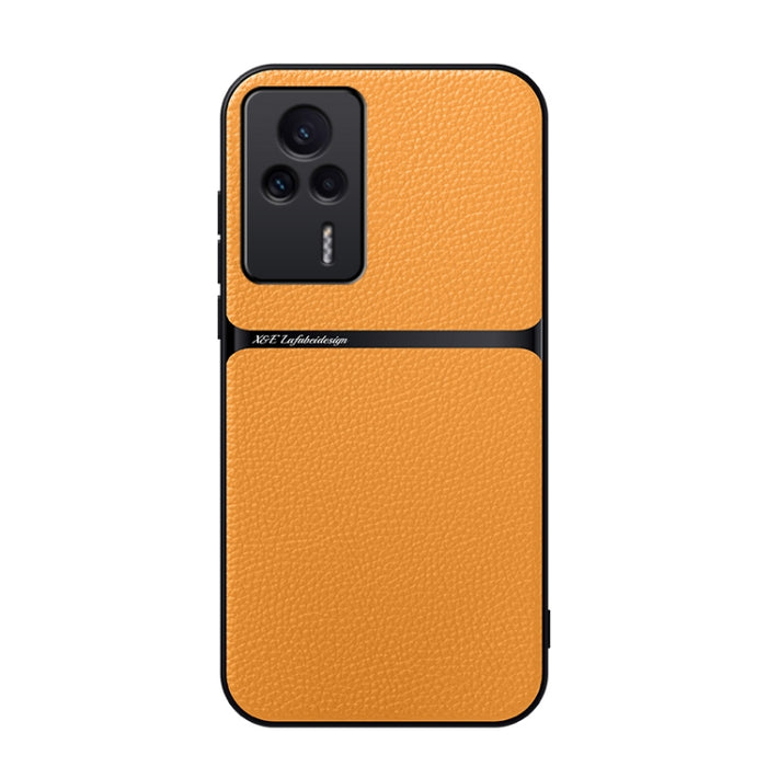 Funda para teléfono de piel de lichi con cobertura total magnética y resistente a los golpes, For Redmi Note 12 5G Global, For Redmi K60 / K60 Pro, For Redmi K60E, For Redmi Note 12 Pro Speed, For Redmi Note 11 Pro 5G / Note 11 Pro+ 5G                 ...