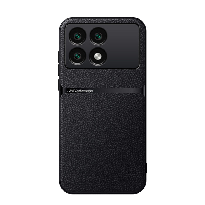 Funda para teléfono de piel de lichi con cobertura total magnética y resistente a los golpes, For Redmi 14C 4G, For Redmi K70 Ultra, For Redmi 13 4G / Xiaomi Poco M6 4G, For Redmi Turbo 3 / Xiaomi Poco F6, For Redmi K70 / Xiaomi Poco F6 Pro            ...