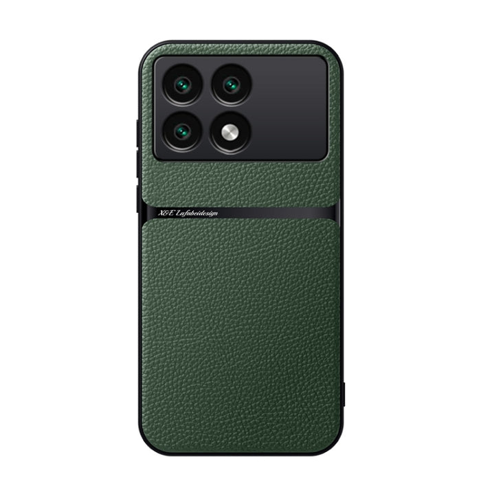 Funda para teléfono de piel de lichi con cobertura total magnética y resistente a los golpes, For Redmi 14C 4G, For Redmi K70 Ultra, For Redmi 13 4G / Xiaomi Poco M6 4G, For Redmi Turbo 3 / Xiaomi Poco F6, For Redmi K70 / Xiaomi Poco F6 Pro            ...