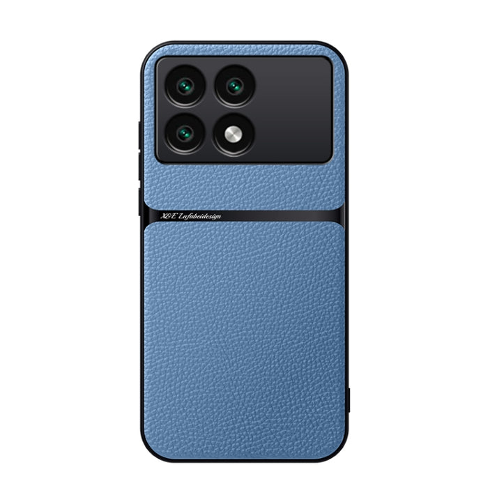 Funda para teléfono de piel de lichi con cobertura total magnética y resistente a los golpes, For Redmi 14C 4G, For Redmi K70 Ultra, For Redmi 13 4G / Xiaomi Poco M6 4G, For Redmi Turbo 3 / Xiaomi Poco F6, For Redmi K70 / Xiaomi Poco F6 Pro            ...