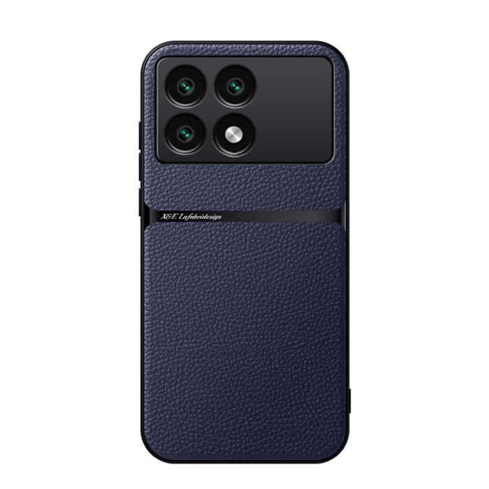 Funda para teléfono de piel de lichi con cobertura total magnética y resistente a los golpes, For Redmi 14C 4G, For Redmi K70 Ultra, For Redmi 13 4G / Xiaomi Poco M6 4G, For Redmi Turbo 3 / Xiaomi Poco F6, For Redmi K70 / Xiaomi Poco F6 Pro            ...