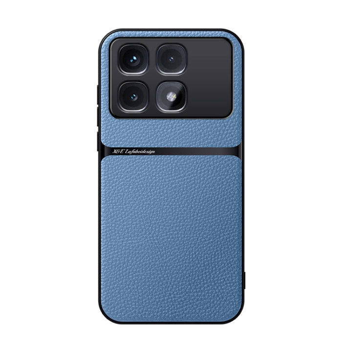 Funda para teléfono de piel de lichi con cobertura total magnética y resistente a los golpes, For Redmi 14C 4G, For Redmi K70 Ultra, For Redmi 13 4G / Xiaomi Poco M6 4G, For Redmi Turbo 3 / Xiaomi Poco F6, For Redmi K70 / Xiaomi Poco F6 Pro            ...