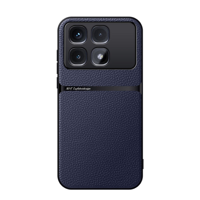Funda para teléfono de piel de lichi con cobertura total magnética y resistente a los golpes, For Redmi 14C 4G, For Redmi K70 Ultra, For Redmi 13 4G / Xiaomi Poco M6 4G, For Redmi Turbo 3 / Xiaomi Poco F6, For Redmi K70 / Xiaomi Poco F6 Pro            ...