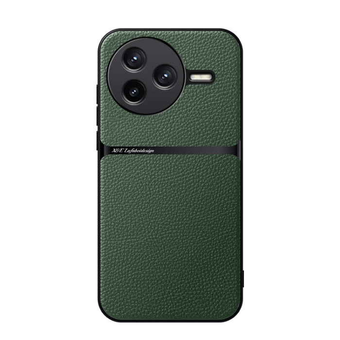 Funda para teléfono de piel de lichi con cobertura total magnética y resistente a los golpes, For Redmi Turbo 5 Max 5G / Poco X8 Pro Max 5G, For Redmi Turbo 5 5G / Poco X8 Pro 5G, For Redmi Note 15 Pro+ 5G 163.3mm / Poco M8 Pro 5G                      ...
