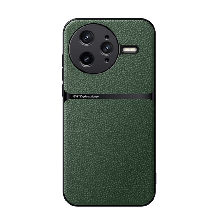 Funda para teléfono de piel de lichi con cobertura total magnética y resistente a los golpes, For Redmi Turbo 5 Max 5G / Poco X8 Pro Max 5G, For Redmi Turbo 5 5G / Poco X8 Pro 5G, For Redmi Note 15 Pro+ 5G 163.3mm / Poco M8 Pro 5G                      ...