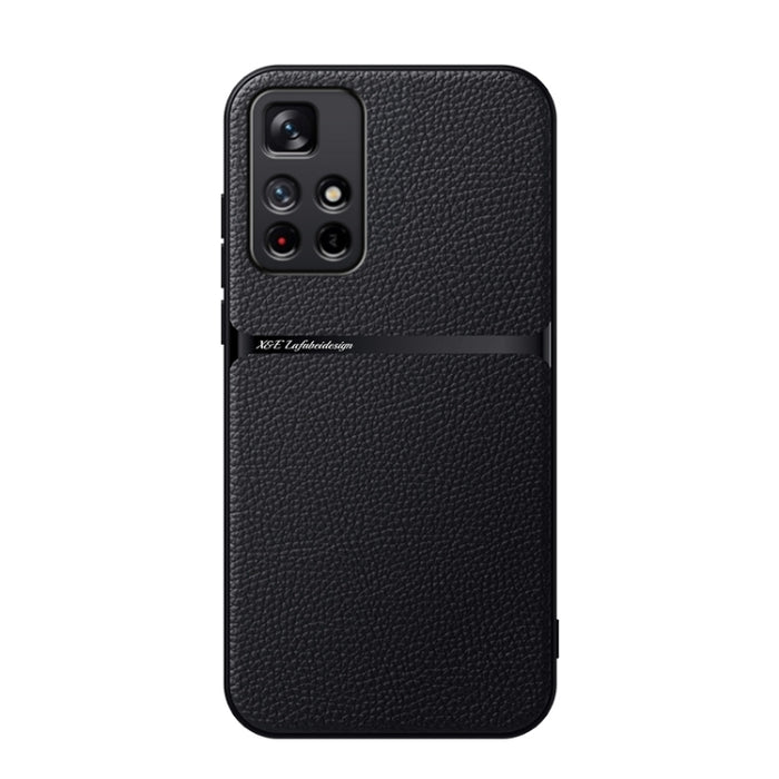 Funda para teléfono de piel de lichi con cobertura total magnética y resistente a los golpes, For Redmi Note 12 5G Global, For Redmi K60 / K60 Pro, For Redmi K60E, For Redmi Note 12 Pro Speed, For Redmi Note 11 Pro 5G / Note 11 Pro+ 5G                 ...