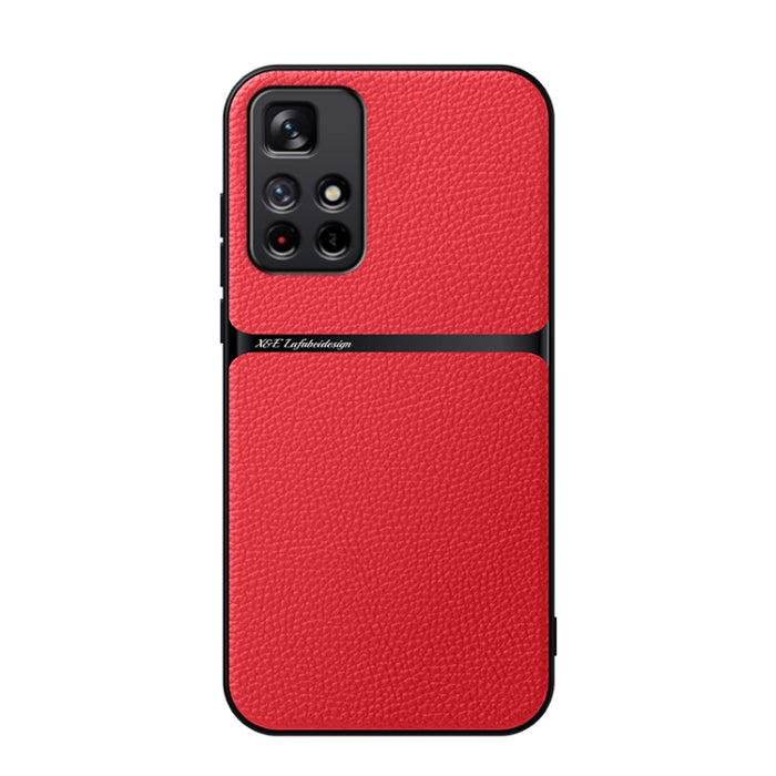 Funda para teléfono de piel de lichi con cobertura total magnética y resistente a los golpes, For Redmi Note 12 5G Global, For Redmi K60 / K60 Pro, For Redmi K60E, For Redmi Note 12 Pro Speed, For Redmi Note 11 Pro 5G / Note 11 Pro+ 5G                 ...