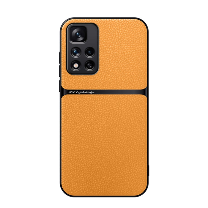 Funda para teléfono de piel de lichi con cobertura total magnética y resistente a los golpes, For Redmi Note 12 5G Global, For Redmi K60 / K60 Pro, For Redmi K60E, For Redmi Note 12 Pro Speed, For Redmi Note 11 Pro 5G / Note 11 Pro+ 5G                 ...