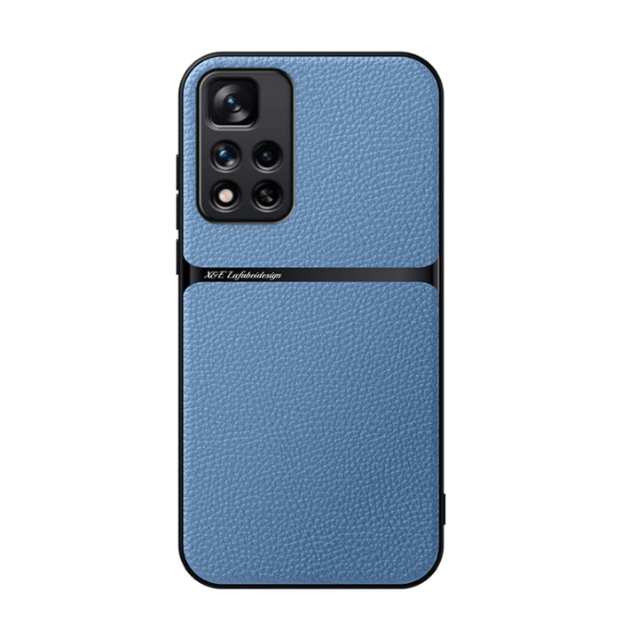 Funda para teléfono de piel de lichi con cobertura total magnética y resistente a los golpes, For Redmi Note 12 5G Global, For Redmi K60 / K60 Pro, For Redmi K60E, For Redmi Note 12 Pro Speed, For Redmi Note 11 Pro 5G / Note 11 Pro+ 5G                 ...