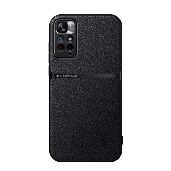 Funda para teléfono de piel de lichi con cobertura total magnética y resistente a los golpes, For Redmi Note 12 5G Global, For Redmi K60 / K60 Pro, For Redmi K60E, For Redmi Note 12 Pro Speed, For Redmi Note 11 Pro 5G / Note 11 Pro+ 5G                 ...
