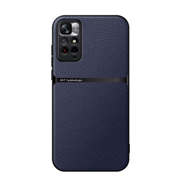 Funda para teléfono de piel de lichi con cobertura total magnética y resistente a los golpes, For Redmi Note 12 5G Global, For Redmi K60 / K60 Pro, For Redmi K60E, For Redmi Note 12 Pro Speed, For Redmi Note 11 Pro 5G / Note 11 Pro+ 5G                 ...