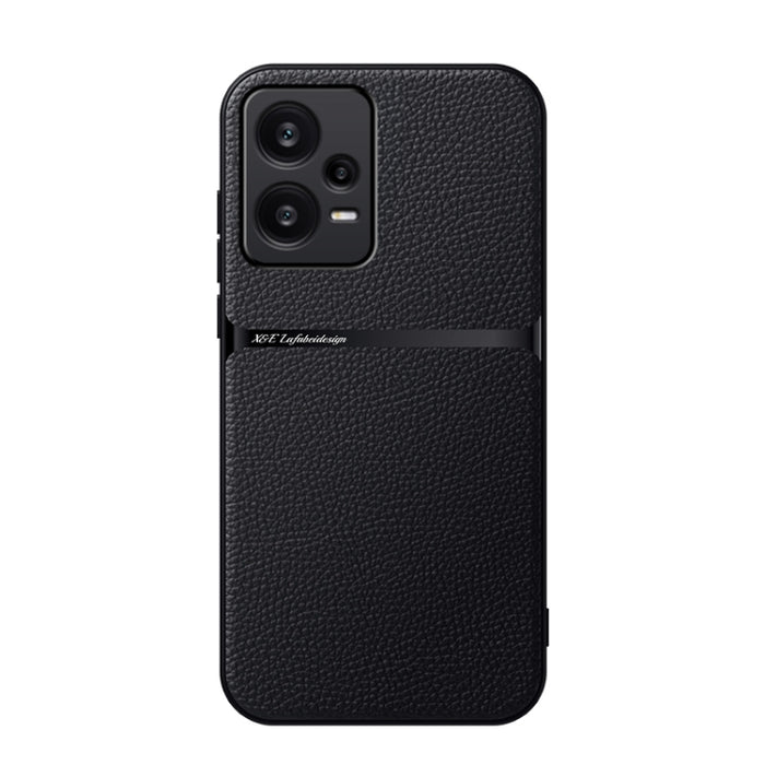 Funda para teléfono de piel de lichi con cobertura total magnética y resistente a los golpes, For Redmi Note 12 5G Global, For Redmi K60 / K60 Pro, For Redmi K60E, For Redmi Note 12 Pro Speed, For Redmi Note 11 Pro 5G / Note 11 Pro+ 5G                 ...