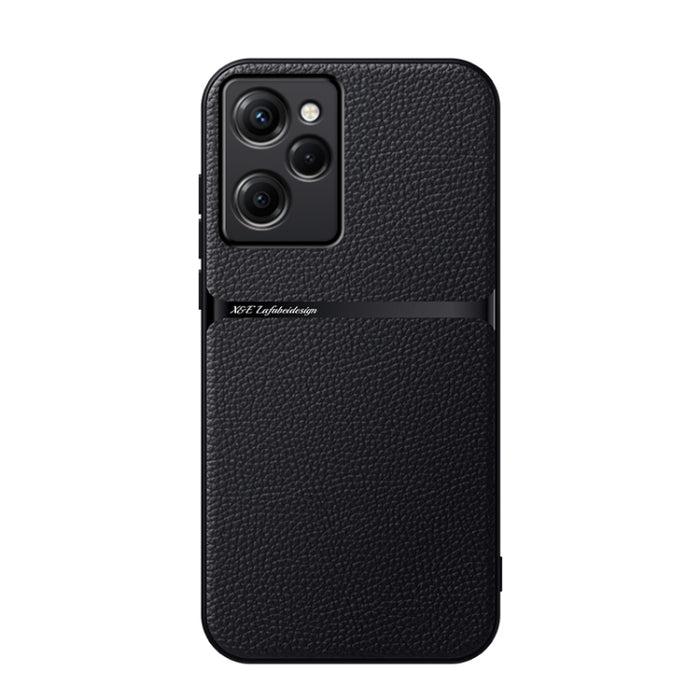 Funda para teléfono de piel de lichi con cobertura total magnética y resistente a los golpes, For Redmi Note 12 5G Global, For Redmi K60 / K60 Pro, For Redmi K60E, For Redmi Note 12 Pro Speed, For Redmi Note 11 Pro 5G / Note 11 Pro+ 5G                 ...