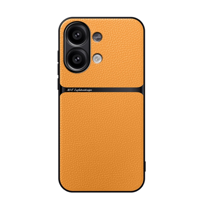 Funda para teléfono de piel de lichi con cobertura total magnética y resistente a los golpes, For Redmi 14C 4G, For Redmi K70 Ultra, For Redmi 13 4G / Xiaomi Poco M6 4G, For Redmi Turbo 3 / Xiaomi Poco F6, For Redmi K70 / Xiaomi Poco F6 Pro            ...