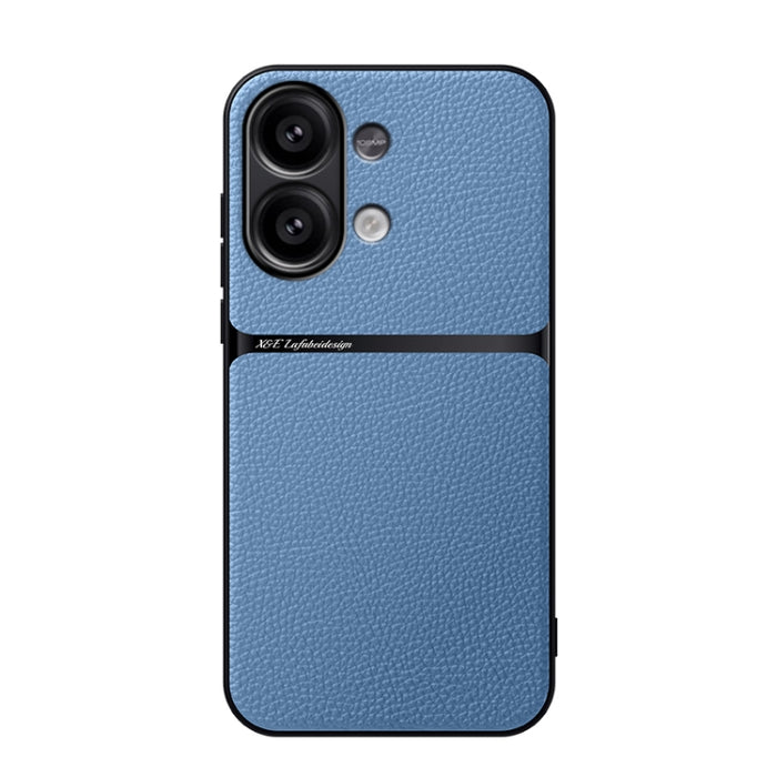 Funda para teléfono de piel de lichi con cobertura total magnética y resistente a los golpes, For Redmi 14C 4G, For Redmi K70 Ultra, For Redmi 13 4G / Xiaomi Poco M6 4G, For Redmi Turbo 3 / Xiaomi Poco F6, For Redmi K70 / Xiaomi Poco F6 Pro            ...