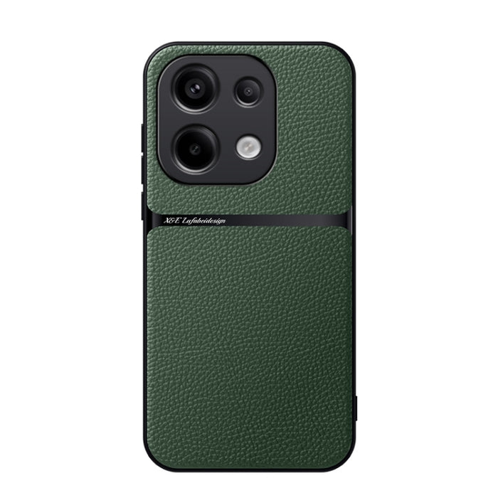 Funda para teléfono de piel de lichi con cobertura total magnética y resistente a los golpes, For Redmi 14C 4G, For Redmi K70 Ultra, For Redmi 13 4G / Xiaomi Poco M6 4G, For Redmi Turbo 3 / Xiaomi Poco F6, For Redmi K70 / Xiaomi Poco F6 Pro            ...