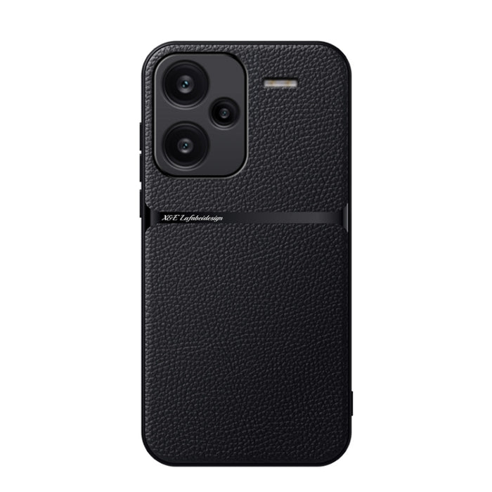Funda para teléfono de piel de lichi con cobertura total magnética y resistente a los golpes, For Redmi 14C 4G, For Redmi K70 Ultra, For Redmi 13 4G / Xiaomi Poco M6 4G, For Redmi Turbo 3 / Xiaomi Poco F6, For Redmi K70 / Xiaomi Poco F6 Pro            ...