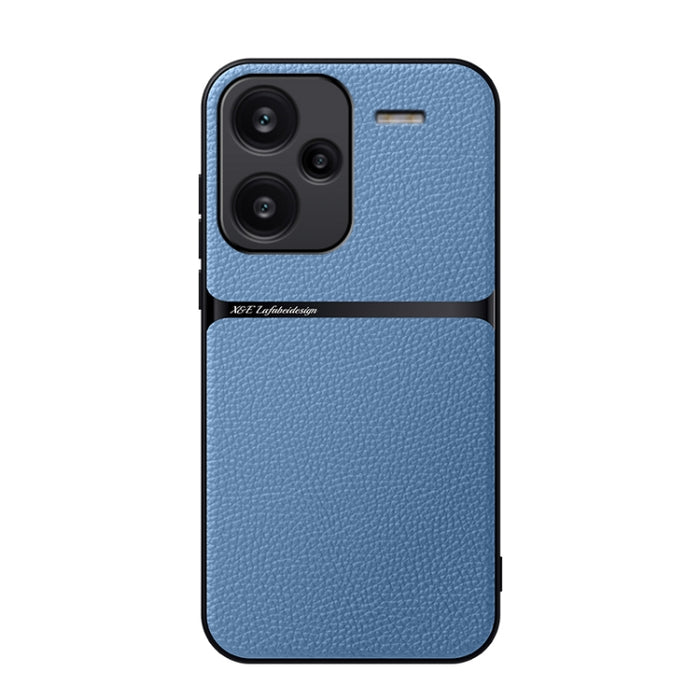 Funda para teléfono de piel de lichi con cobertura total magnética y resistente a los golpes, For Redmi 14C 4G, For Redmi K70 Ultra, For Redmi 13 4G / Xiaomi Poco M6 4G, For Redmi Turbo 3 / Xiaomi Poco F6, For Redmi K70 / Xiaomi Poco F6 Pro            ...
