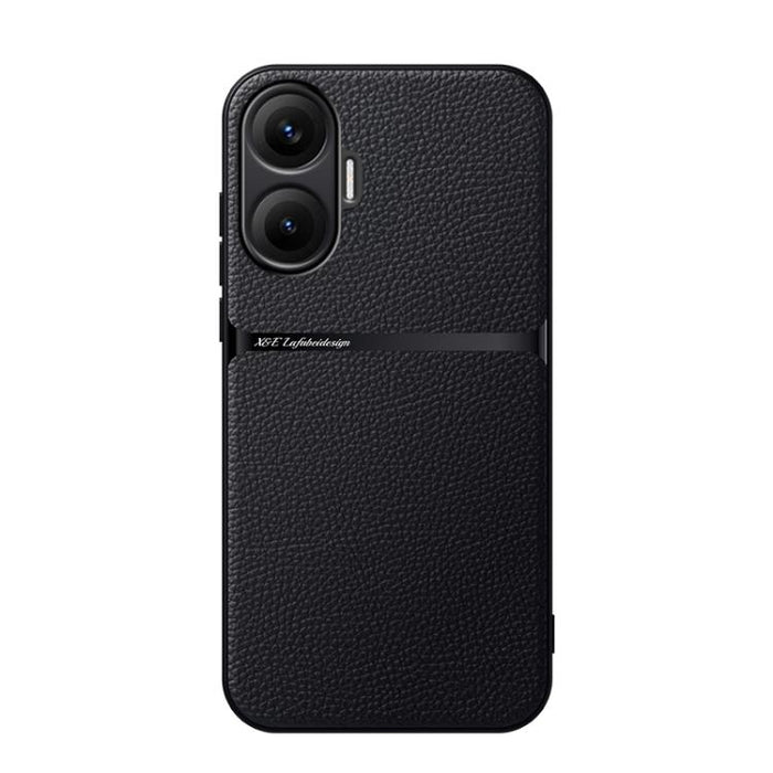 Funda para teléfono de piel de lichi con cobertura total magnética y resistente a los golpes, For Redmi Turbo 5 Max 5G / Poco X8 Pro Max 5G, For Redmi Turbo 5 5G / Poco X8 Pro 5G, For Redmi Note 15 Pro+ 5G 163.3mm / Poco M8 Pro 5G                      ...