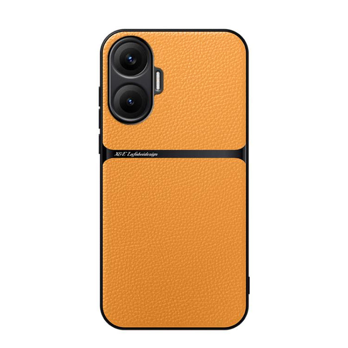 Funda para teléfono de piel de lichi con cobertura total magnética y resistente a los golpes, For Redmi Turbo 5 Max 5G / Poco X8 Pro Max 5G, For Redmi Turbo 5 5G / Poco X8 Pro 5G, For Redmi Note 15 Pro+ 5G 163.3mm / Poco M8 Pro 5G                      ...